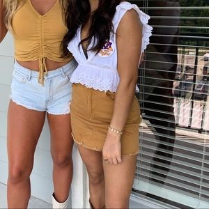 Peach love California skirt